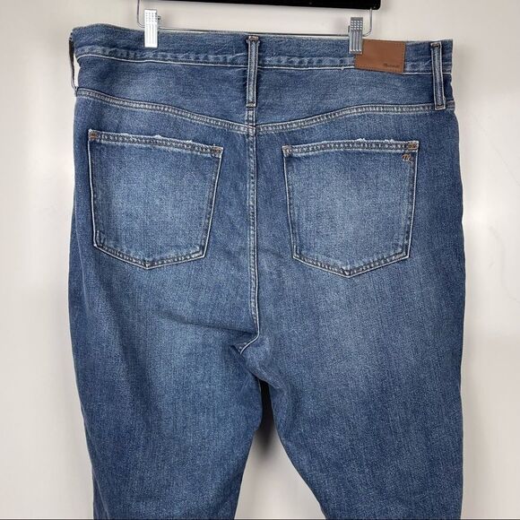 Madewell The Mom Jean High Rise Downey Wash Women's Size Petite P35 Plus Size - Picture 6 of 9